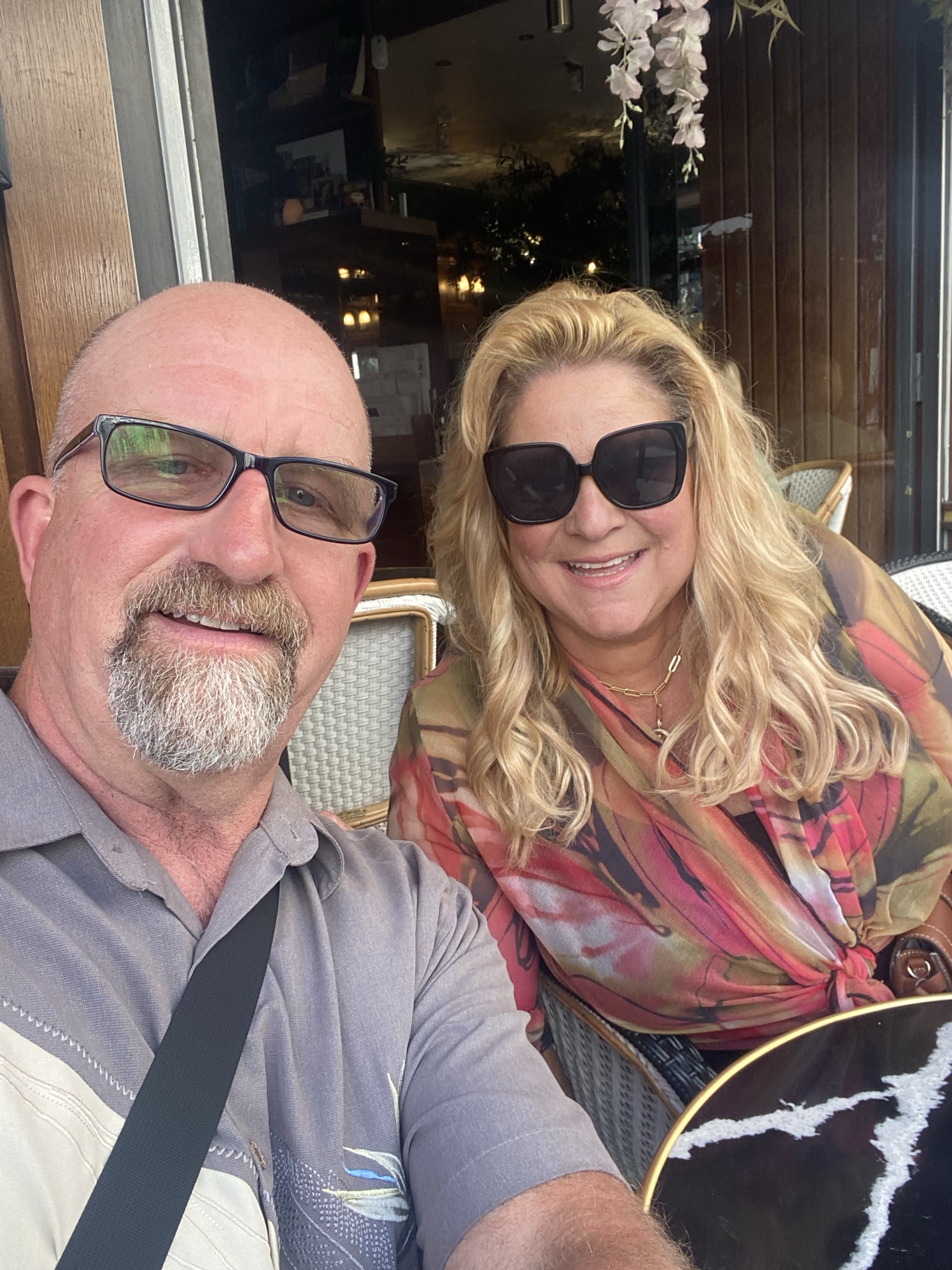 Jill and Ernie at the Colosseum, Rome